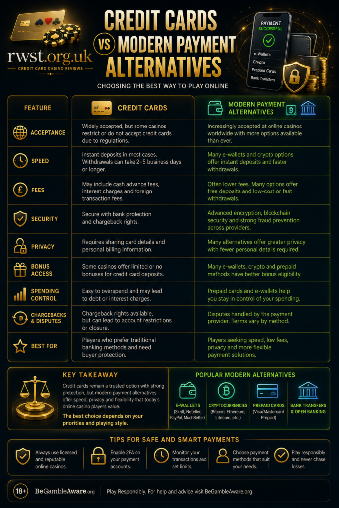 Credit Cards vs Alternative Payment Methods